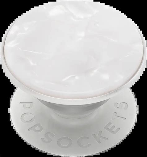 PopSockets PopGrip Luxe Puhelinpidike Acetate Pearl White