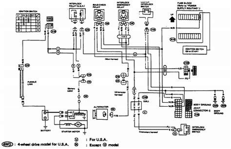 Nissan D Fuel Pump Wiring Diagram