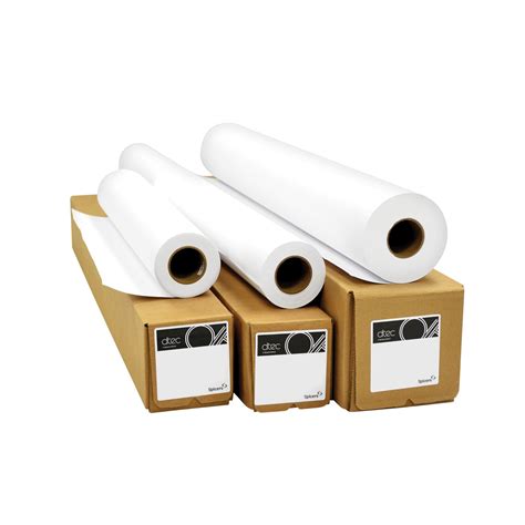 Dtec Reprographic Engineering Bond Paper Rolls Taped 36 X 500 2