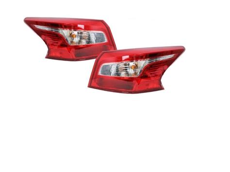 Pair Tail Light For Nissan Sentra 2016 2018 Leftright Side Rear Outer Lamp Usa Ebay