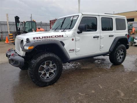 C Hjxfg Pw Jeep Wrangler Rubicon On Copart