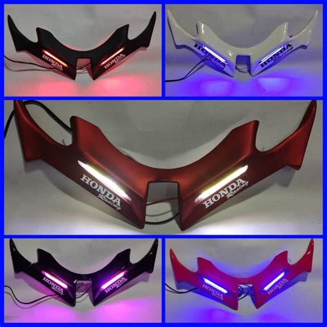 Jual Winglet Plus Lampu Honda Vario160 Winglet Body Sayap Bawah Lampu