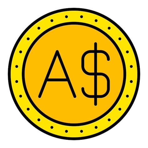 Premium Vector Australian Dollar Icon