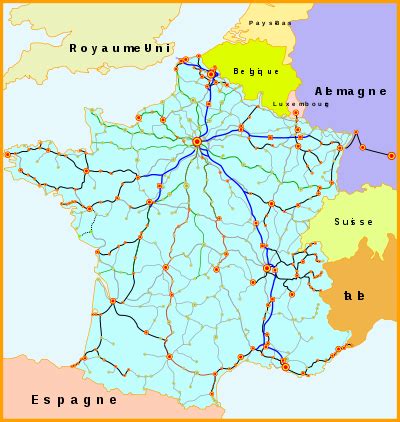 Liste Des Lignes De Chemin De Fer De France