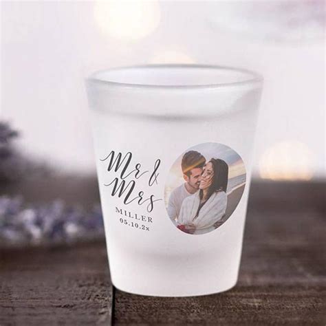 Buy Wedding Photo Design Customized Photo Printed Shot Glass Yourprint