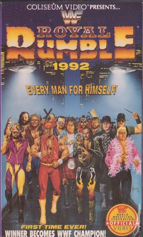 WWE Royal Rumble 1992 (1992) - Posters — The Movie Database (TMDB)