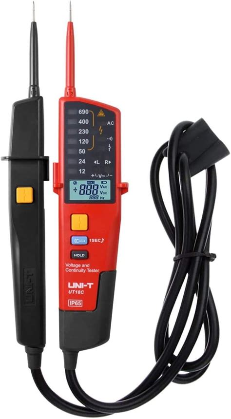 Voltage Meters UNI T Voltage Continuity Tester Digital Voltage Meter