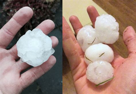 Giant Hailstones Hit Uk Weather After Hottest Day Of The Year Metro News