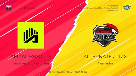 Assista AMKAL ESPORTS x ALTERNATE aTTaX 02 04 2024 Transmissões ao