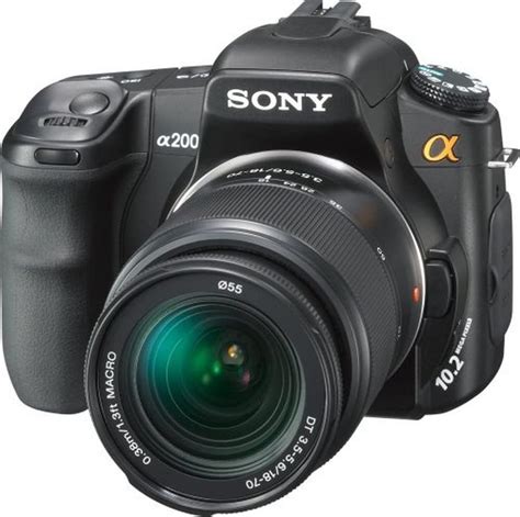 Amazon Canada Sony Alpha A200K 10 2MP Digital SLR Camera Kit With