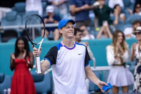 Jannik Sinner Avec Les Chiffres Num Ro Tennis Raquette