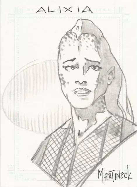 Women Of Star Trek Voyager Warren Martineck Sketchafex Rittenhouse