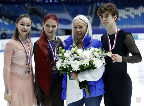 Svetlana Sokolovskaya Alexandra Trusova Mark Kondratiuk Sofya