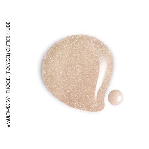 MultiMix Synthogel Polygel Glitter Nude GEL IT UP By GIUP Greece