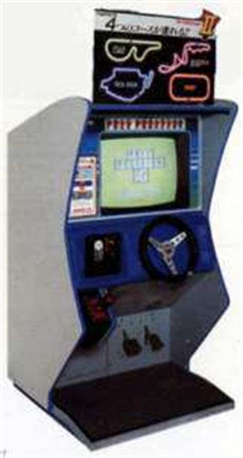 Pole Position II arcade video game by NAMCO (1983)