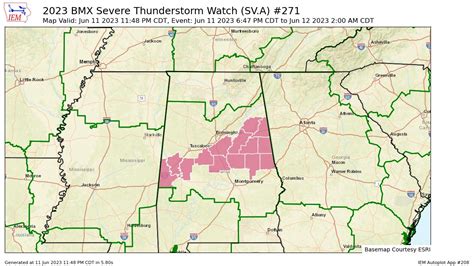 Several Counties Removed From Watch The Alabama Weather Blog