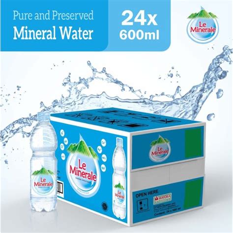 Jual Air Mineral Kemasan Le Minerale Ml Ml Ml Per Karton