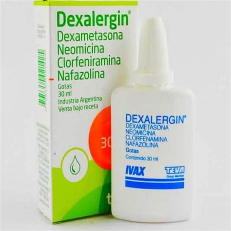 Dexalergin Gotas Ml Clorfeniramina Dexametaxona Nafazolina