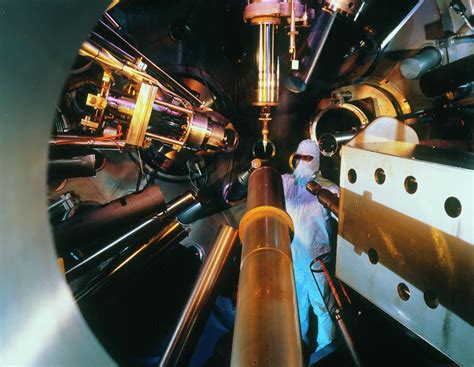 Interior Of Nova Laser Fusion Test Chamber Photograph By Lawrence Livermore National Laboratory