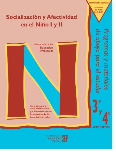 Socialización y Afectividad en el Niño I y II