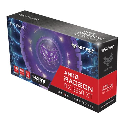 Placa De V Deo Sapphire Amd Radeon Rx Xt Nitro Oc Gb Gddr