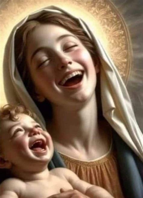 Pin On Matka Bo A In Mother Mary Images Jesus Smiling Baby