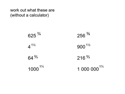 MEDIAN Don Steward mathematics teaching: fraction powers