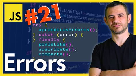 Manejo De Errores En Javascript Youtube