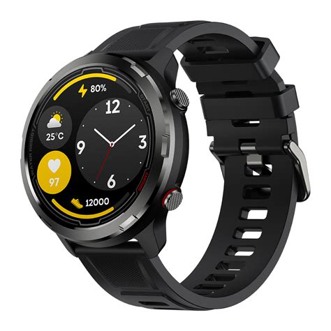 Relogio Smartwatch Zeblaze Stratos 2 Lite Gps Tela Amoled Prova Dágua