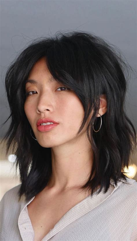 Stylish Shoulder Length Haircuts To Try Now Modern Shag Haircut I