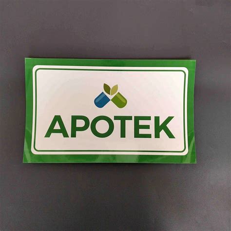 Jual Stiker Apotek Dan Konsultasi Apoteker Shopee Indonesia