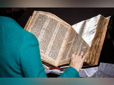 Oldest Complete Hebrew Bible Up For Auction Expected To Break Records