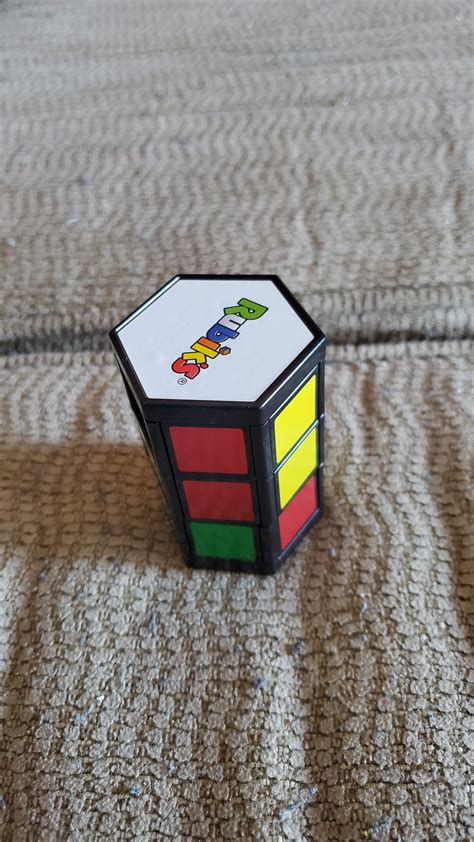 This hexagon Rubiks Cube from McDonalds : r/mildlyinteresting