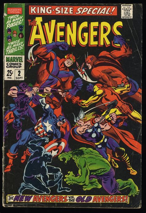 Avengers Annual St Appearance Scarlet Centurion Buscema Cover