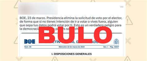 Bulos y desinformaciones sobre las elecciones municipales y autonómicas