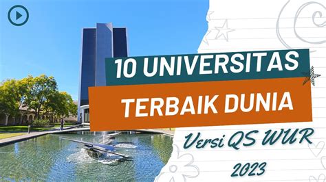 MỚi Academic Ranking Of World Universities 10 Universitas Terbaik