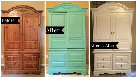 Diy Painted Armoire