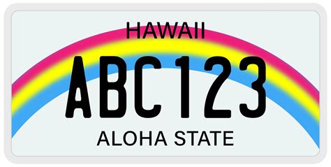 Hawaii License Plate Lookup Report A Hi Plate Free Search