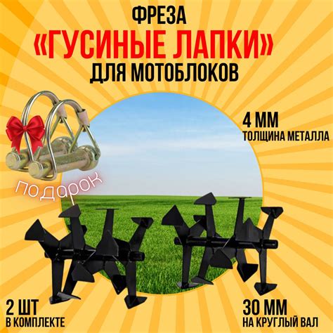 Гусиные Лапки для Мотоблока купить на OZON по низкой цене