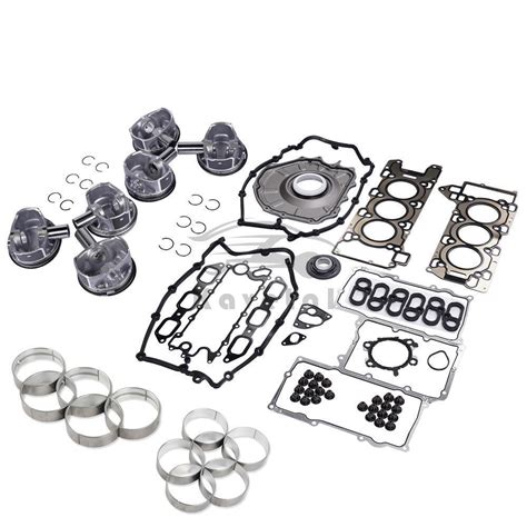 Aj Engine Rebuild Gasket Piston Kit Bearing Set For Jaguar Land