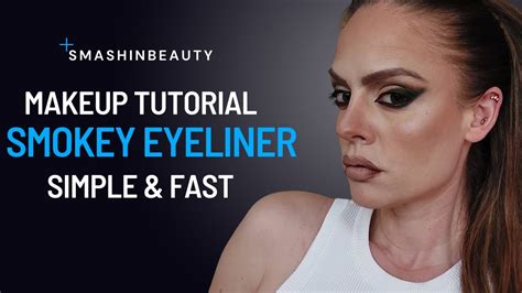 How To Smokey Eyeliner Makeup Tutorial Youtube