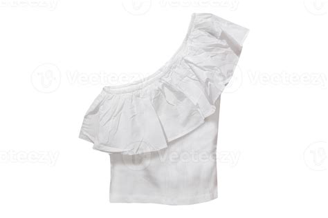 White blouse isolated on a transparent background 21351156 PNG