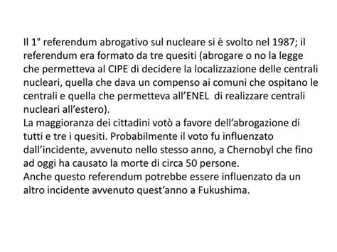 Referendum Nucleare Ppt