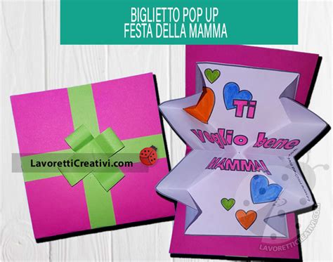 Biglietto Pop Up Per La Festa Della Mamma Da Stampare 53 OFF