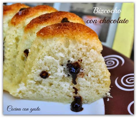 Bizcocho Relleno De Chocolate Comparterecetas