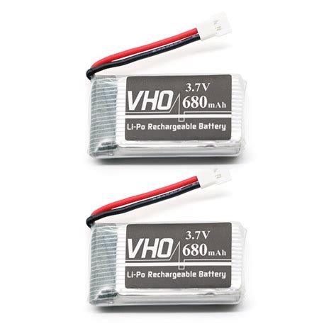 VHO 2 piezas 3 7 V batería Lipo de 680 mah para SYMA X5C X5SW X5S X5SC