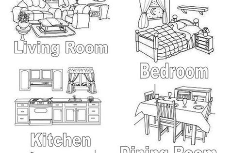 Le Stanze Della Casa In Inglese Schede Didattiche Ed Esercizi Per I