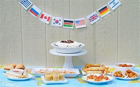 Tastes Around The World Party ⋆ Sprinkle Some Fun