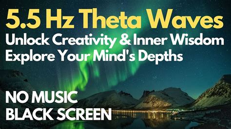 Hour Pure Hz Theta Waves For Inner Guidance And Creativity Youtube