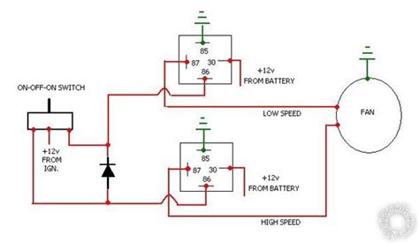 Auto Electric Fan Wiring Diagram